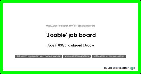 jooble job board.